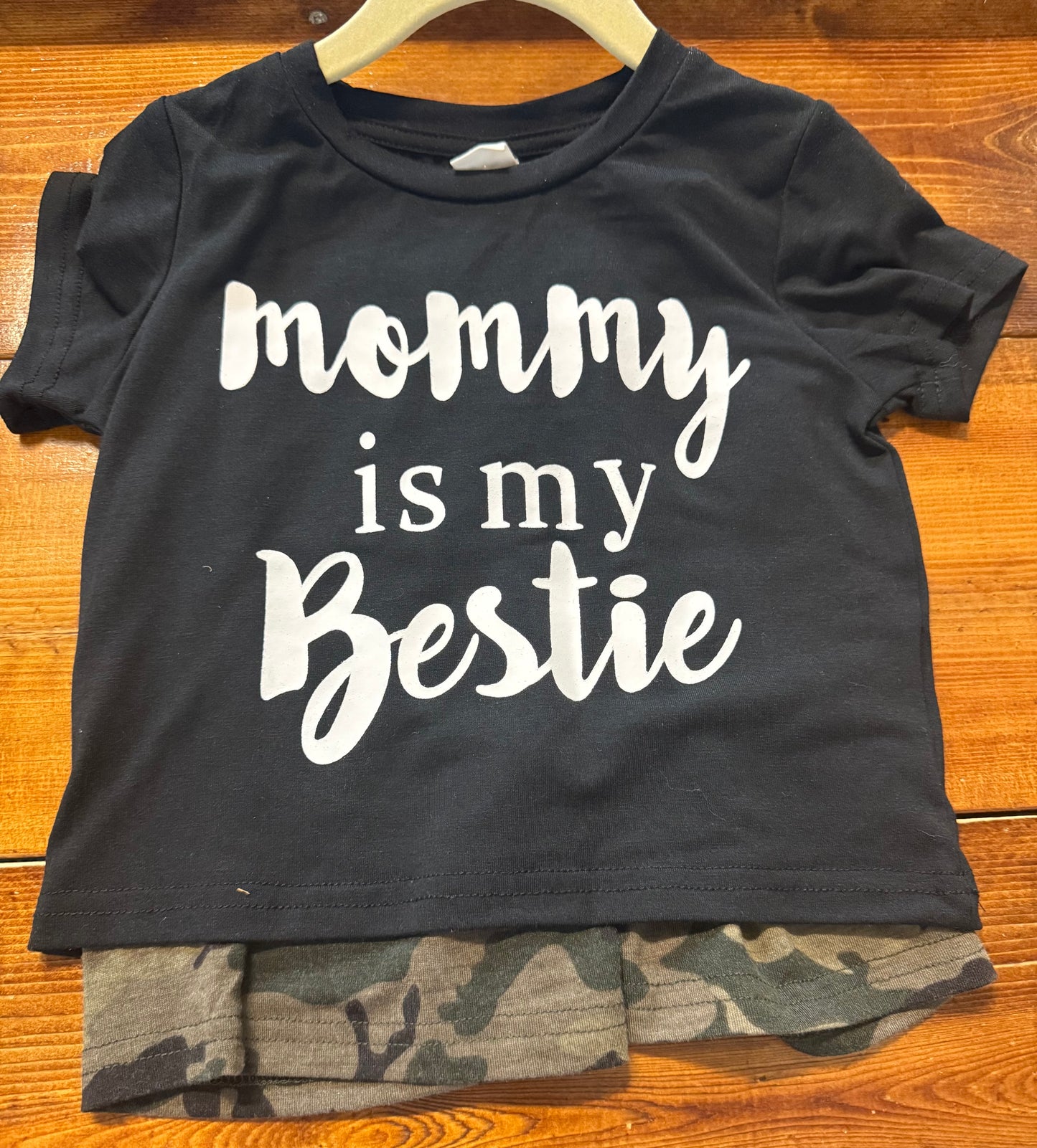 mommy is my bestie camo set