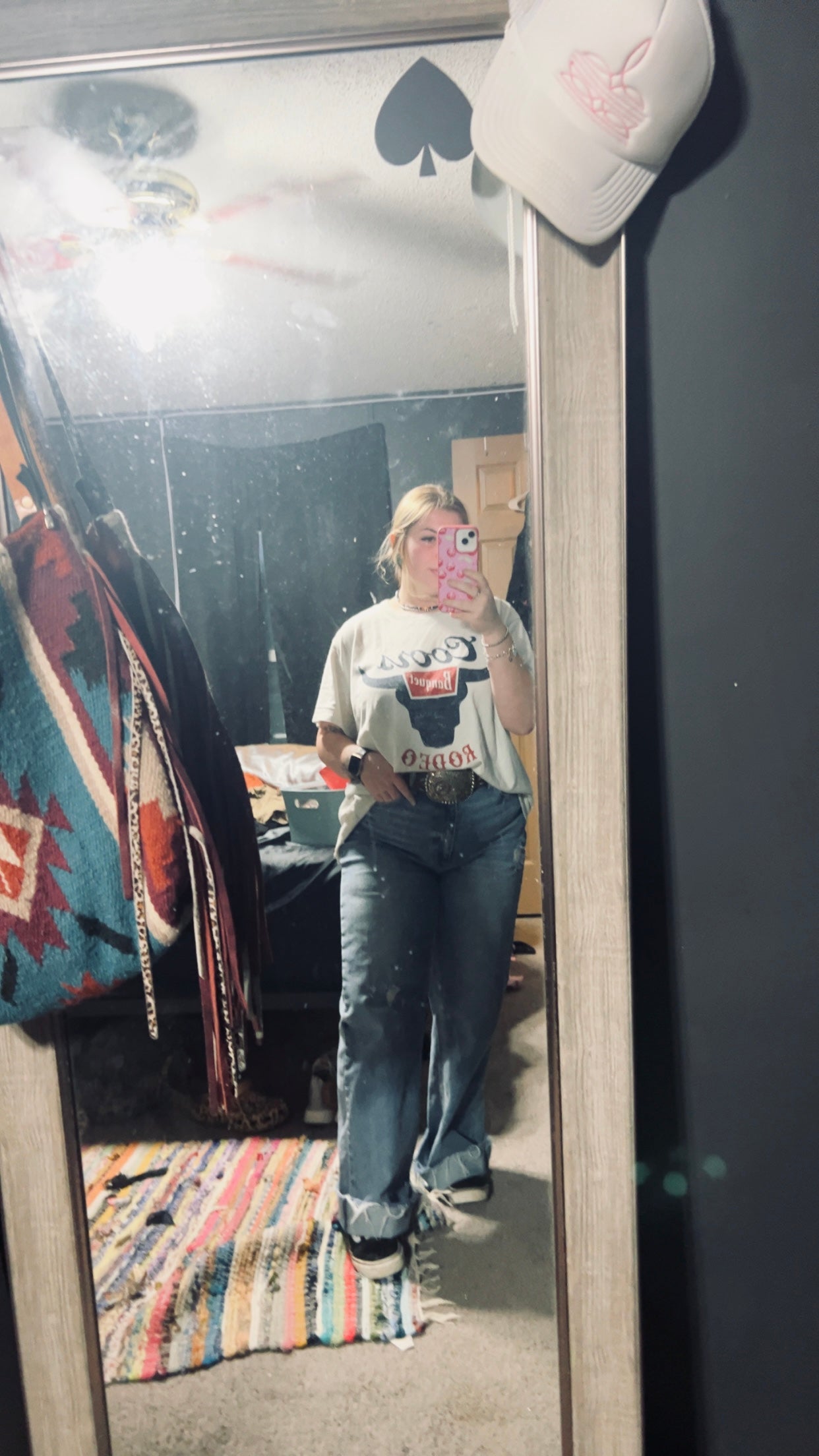 High Rise comfort stretch sneak peak jeans