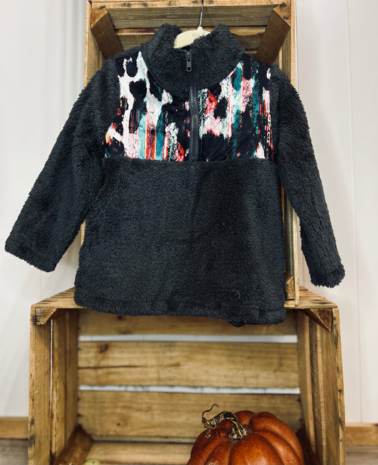 Charcoal Sherpa Pullover
